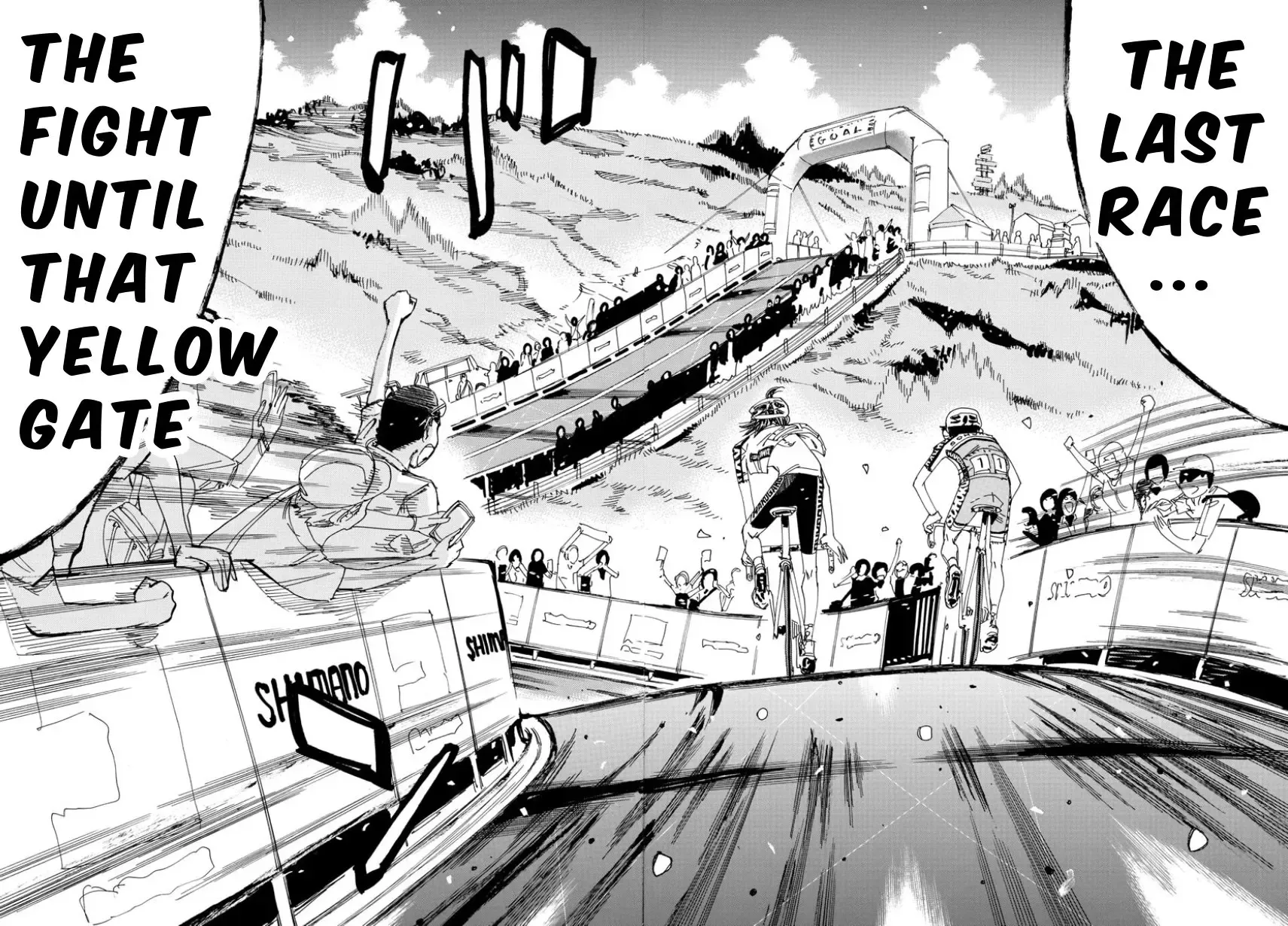 Yowamushi Pedal Zinmanga X Chapter 536 Page 17