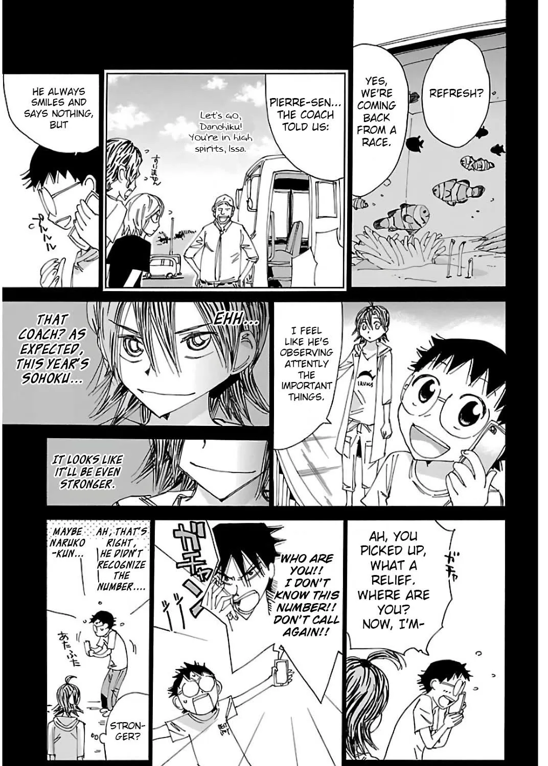 Yowamushi Pedal Zinmanga X Chapter 517 Page 23