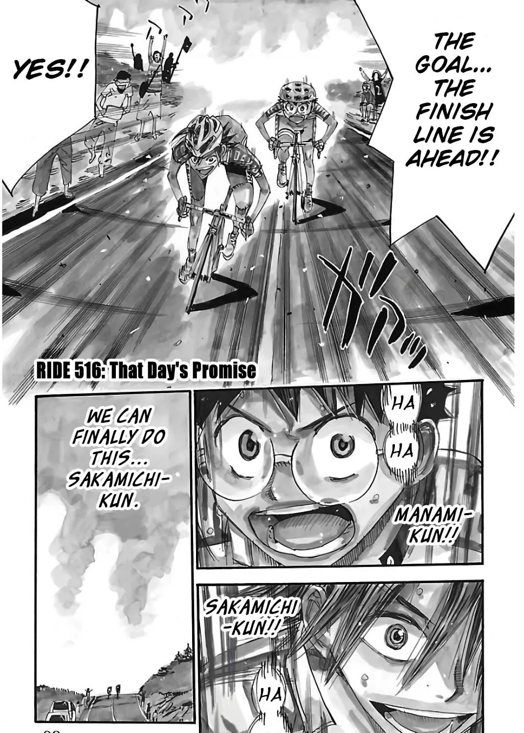Yowamushi Pedal Zinmanga X Chapter 516 Page 1
