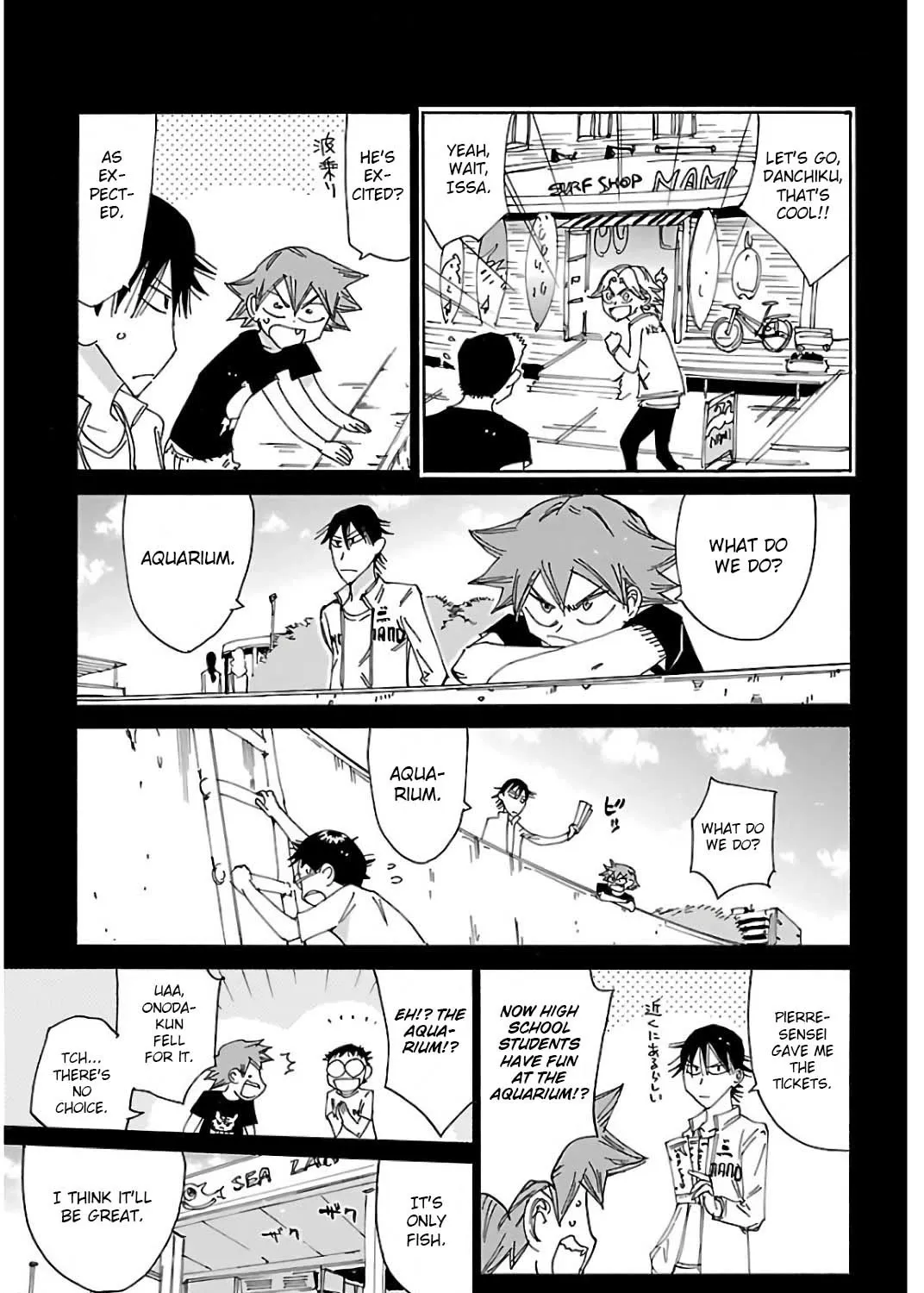 Yowamushi Pedal Zinmanga X Chapter 516 Page 37