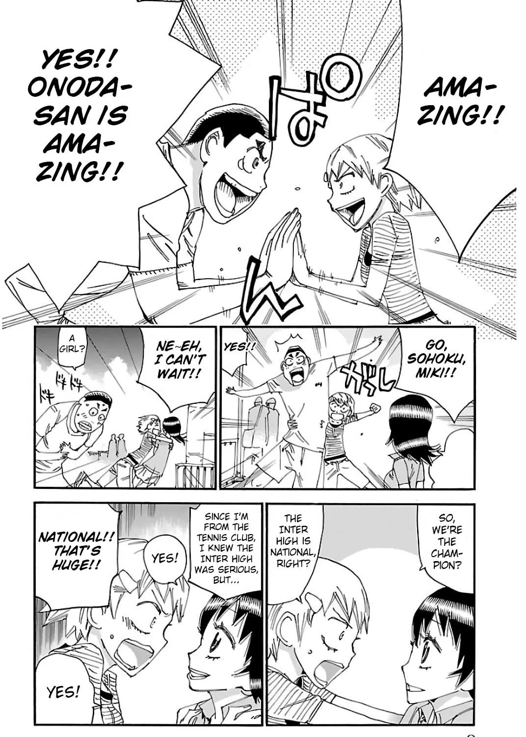 Yowamushi Pedal Zinmanga X Chapter 512 Page 9