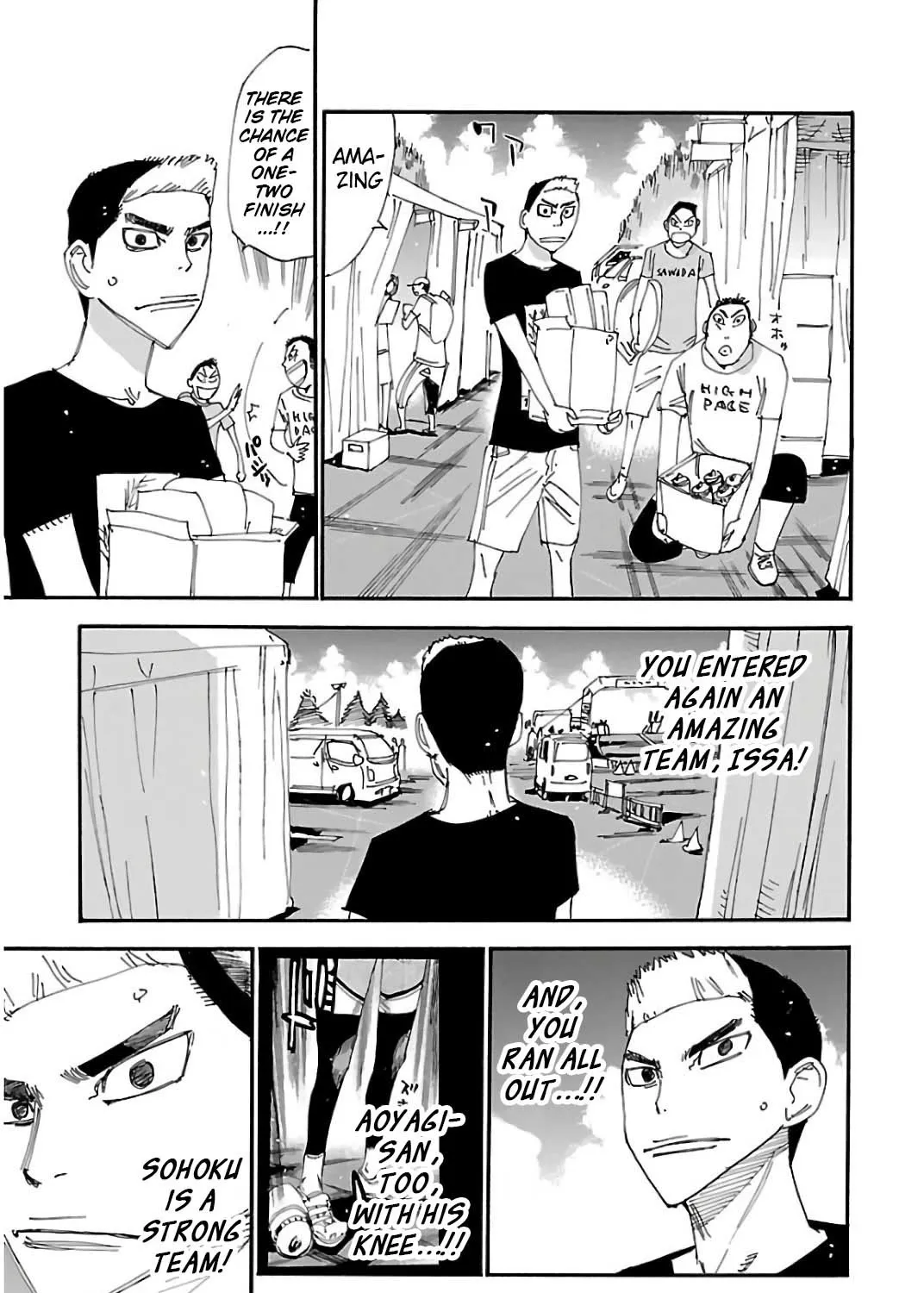 Yowamushi Pedal Zinmanga X Chapter 512 Page 15