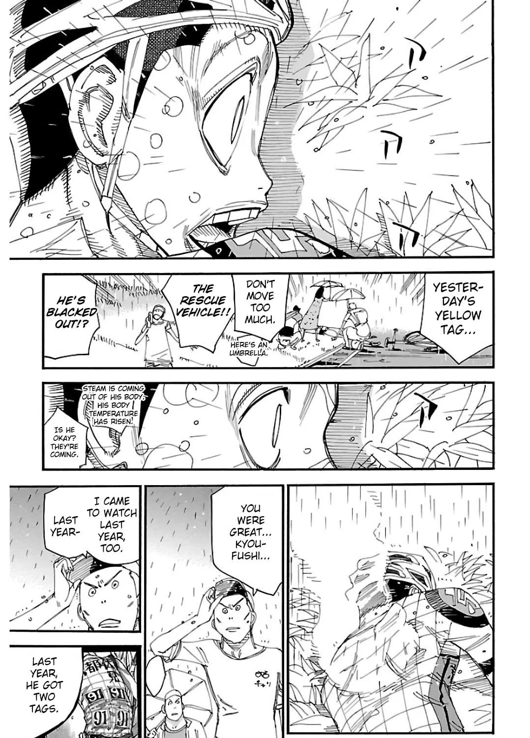 Yowamushi Pedal Zinmanga X Chapter 510 Page 11