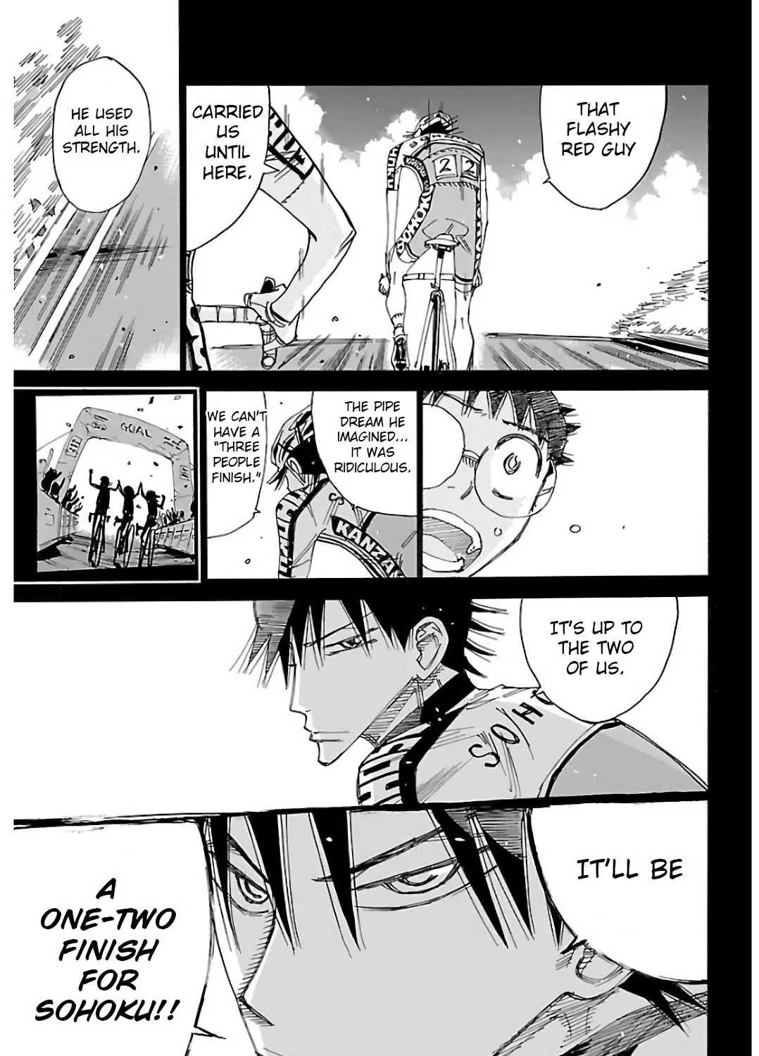 Yowamushi Pedal Zinmanga X Chapter 506 Page 21