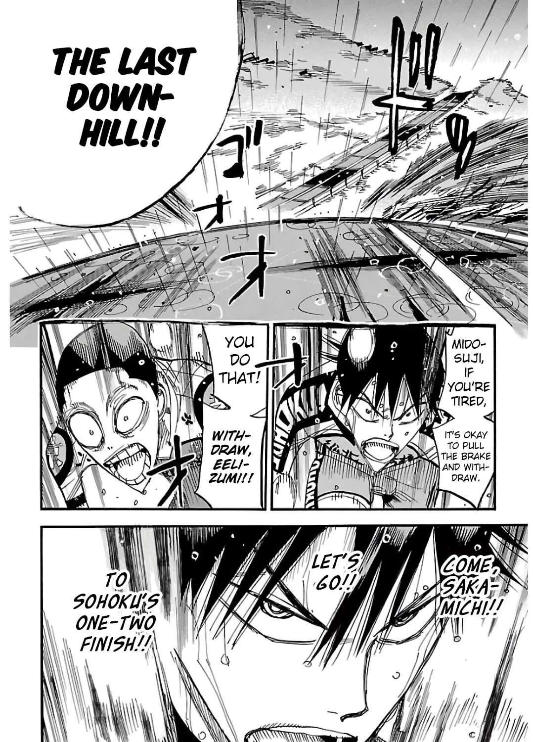 Yowamushi Pedal Zinmanga X Chapter 506 Page 37