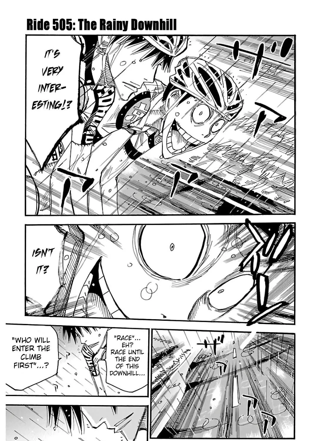 Yowamushi Pedal Zinmanga X Chapter 505 Page 1
