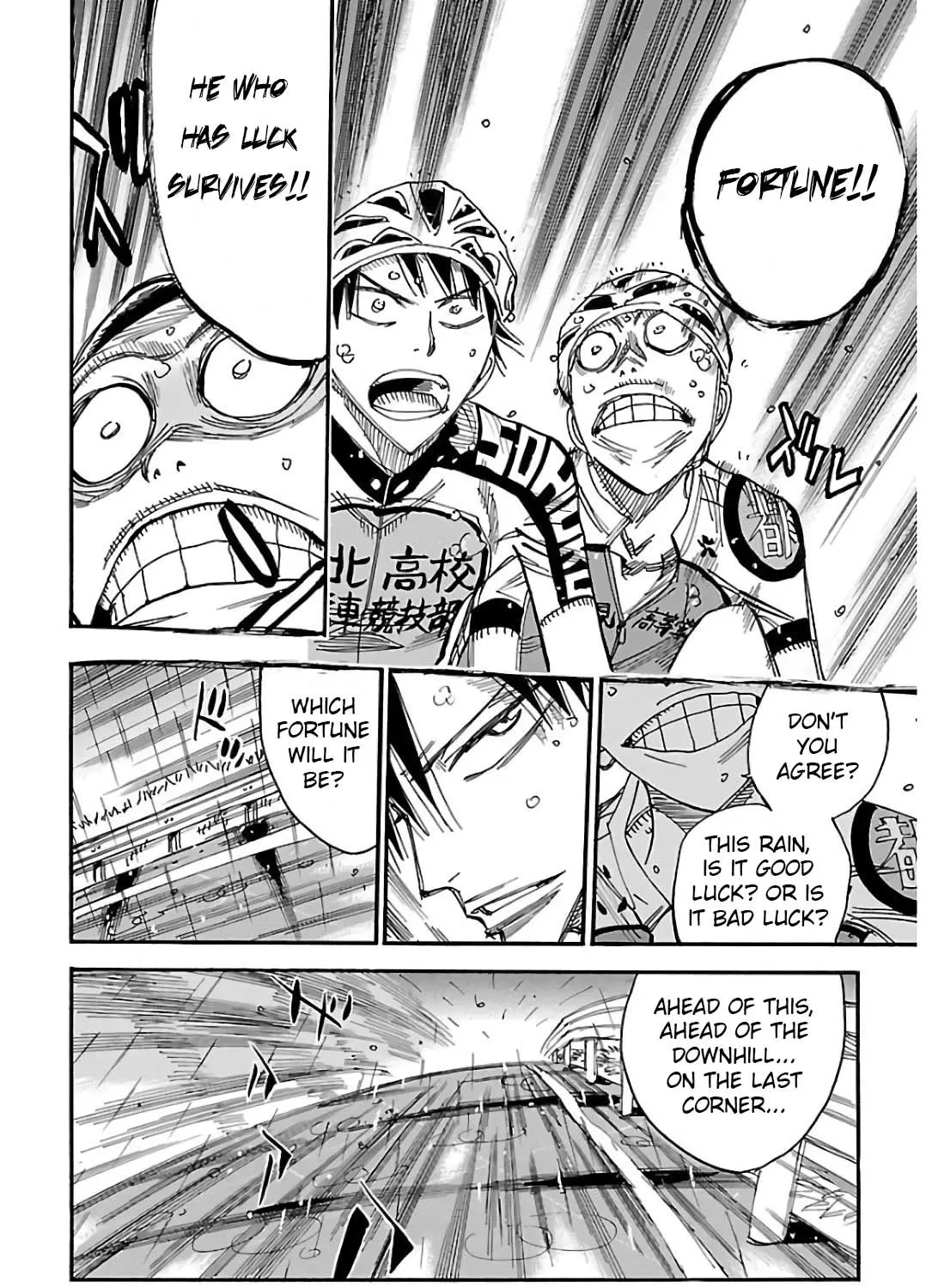 Yowamushi Pedal Zinmanga X Chapter 504 Page 33