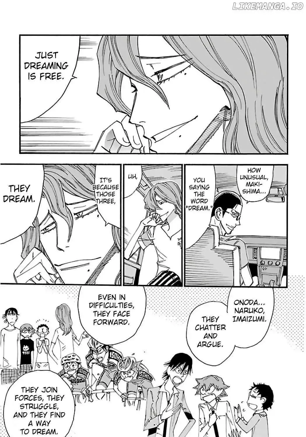 Yowamushi Pedal Zinmanga X Chapter 501 Page 21