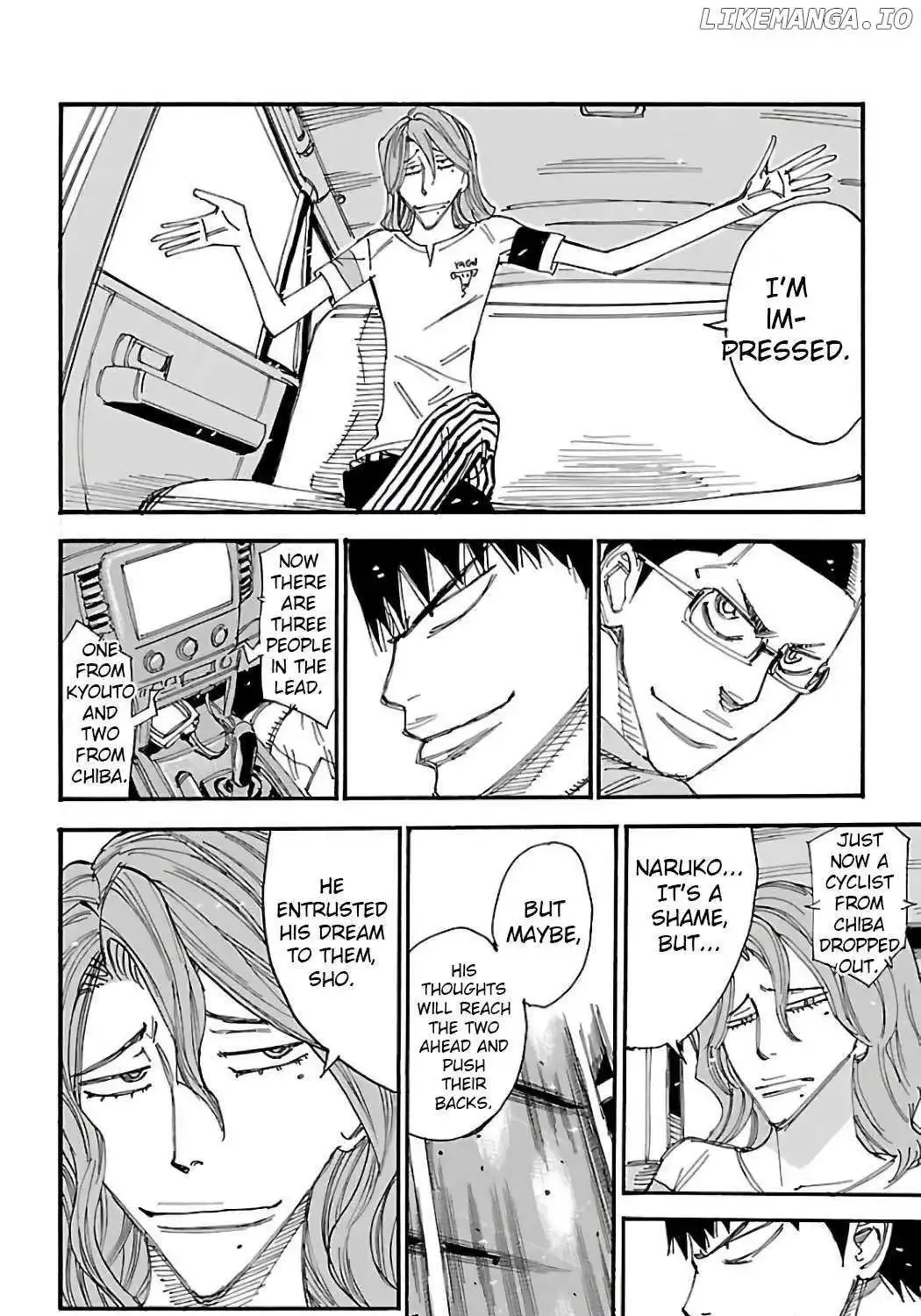 Yowamushi Pedal Zinmanga X Chapter 501 Page 23