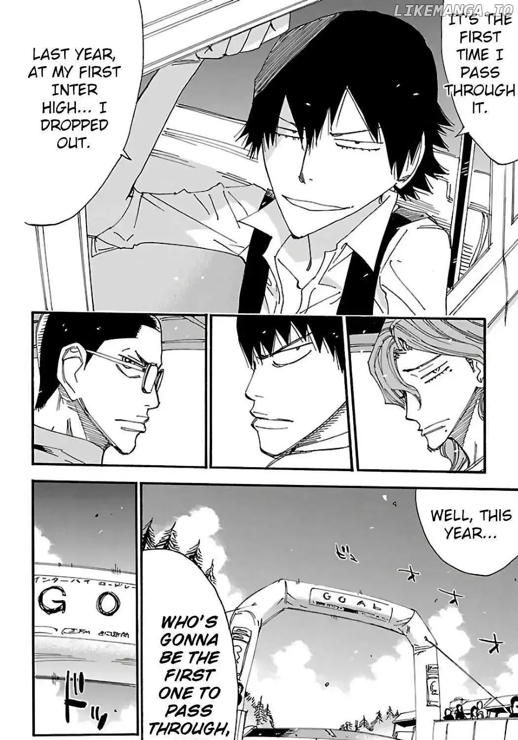 Yowamushi Pedal Zinmanga X Chapter 501 Page 37