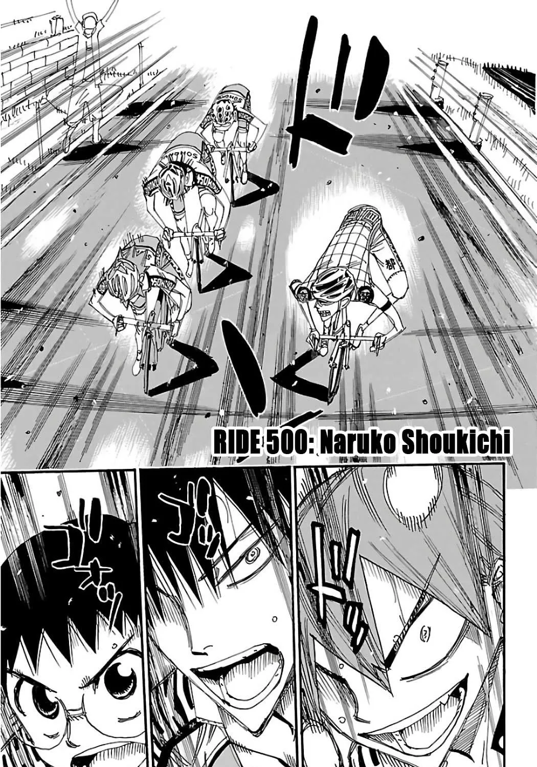 Yowamushi Pedal Zinmanga X Chapter 500 Page 1