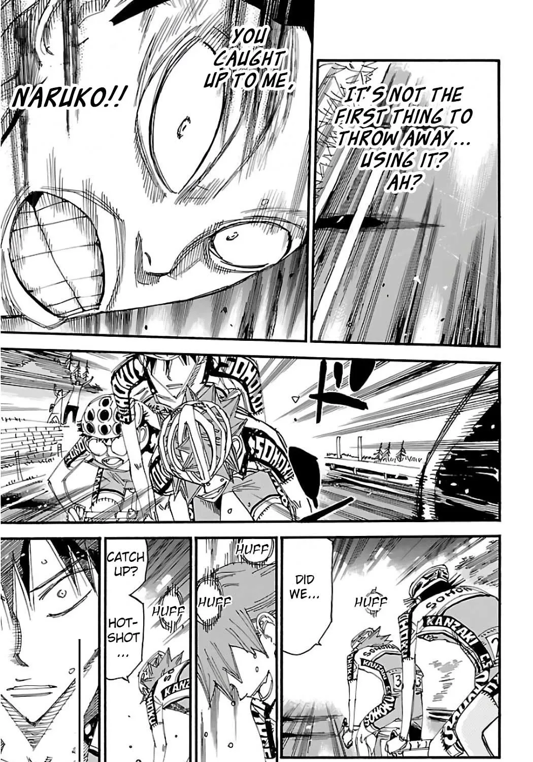 Yowamushi Pedal Zinmanga X Chapter 500 Page 7