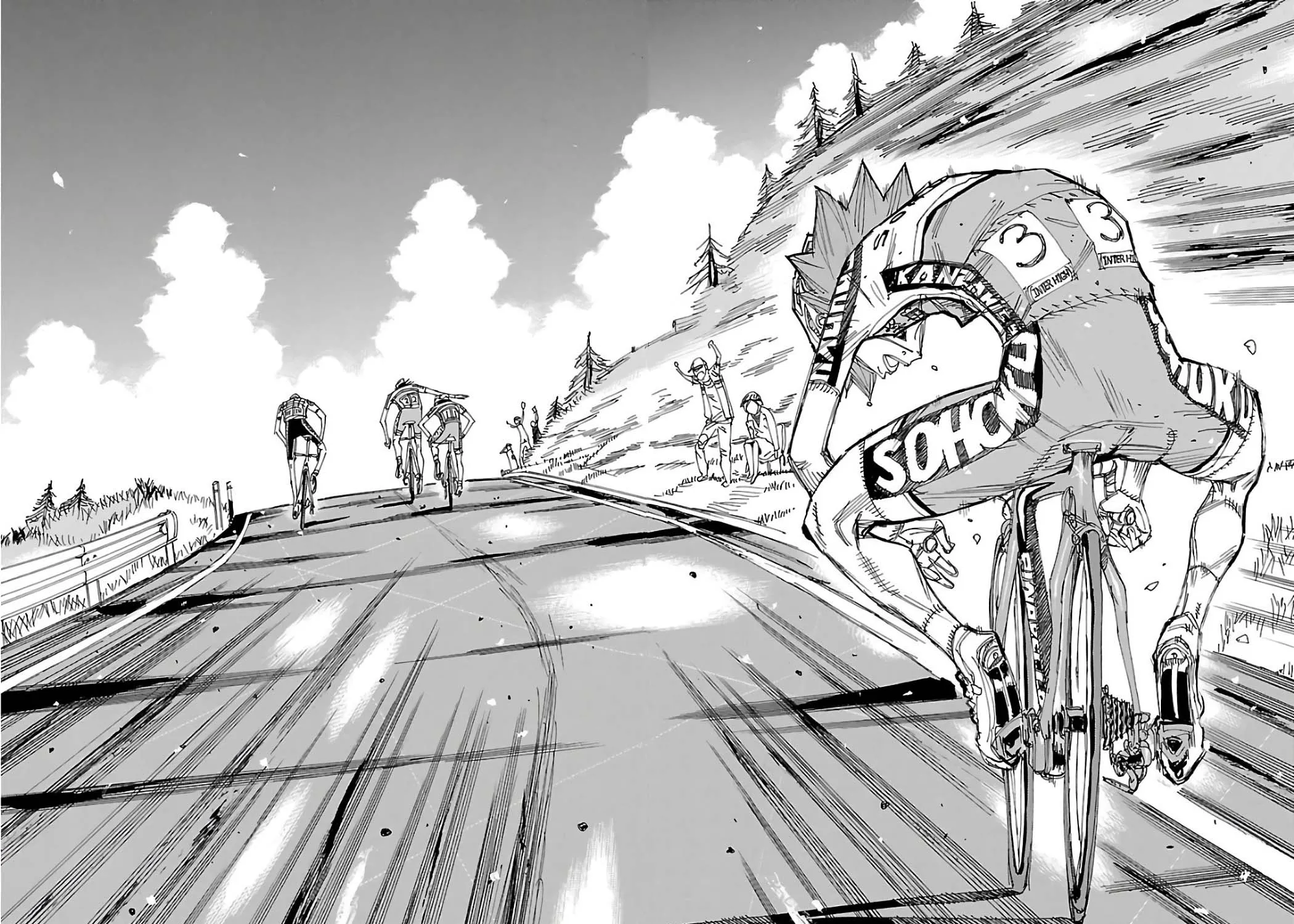 Yowamushi Pedal Zinmanga X Chapter 500 Page 15