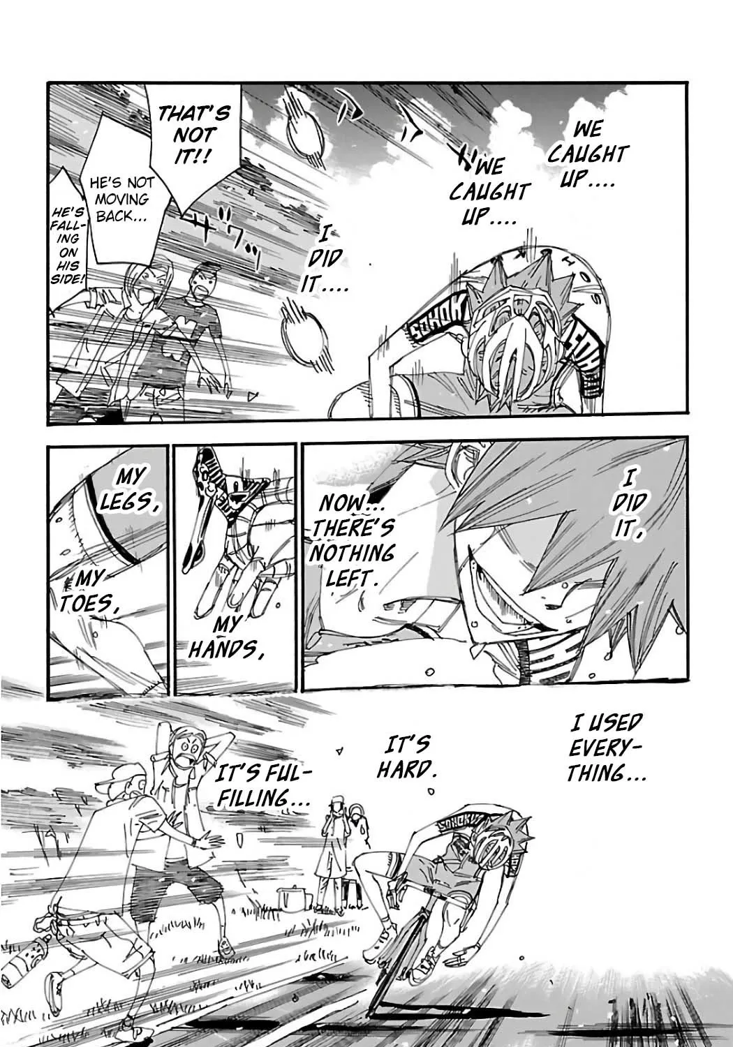 Yowamushi Pedal Zinmanga X Chapter 500 Page 19