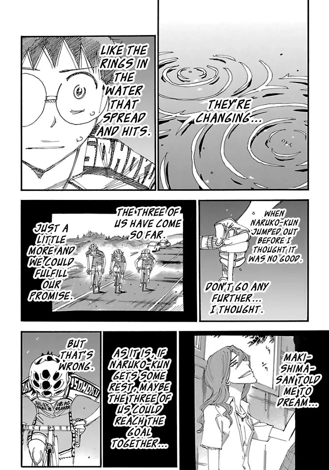 Yowamushi Pedal Zinmanga X Chapter 499 Page 17