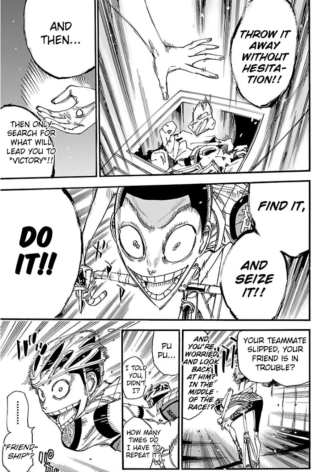 Yowamushi Pedal Zinmanga X Chapter 496 Page 7