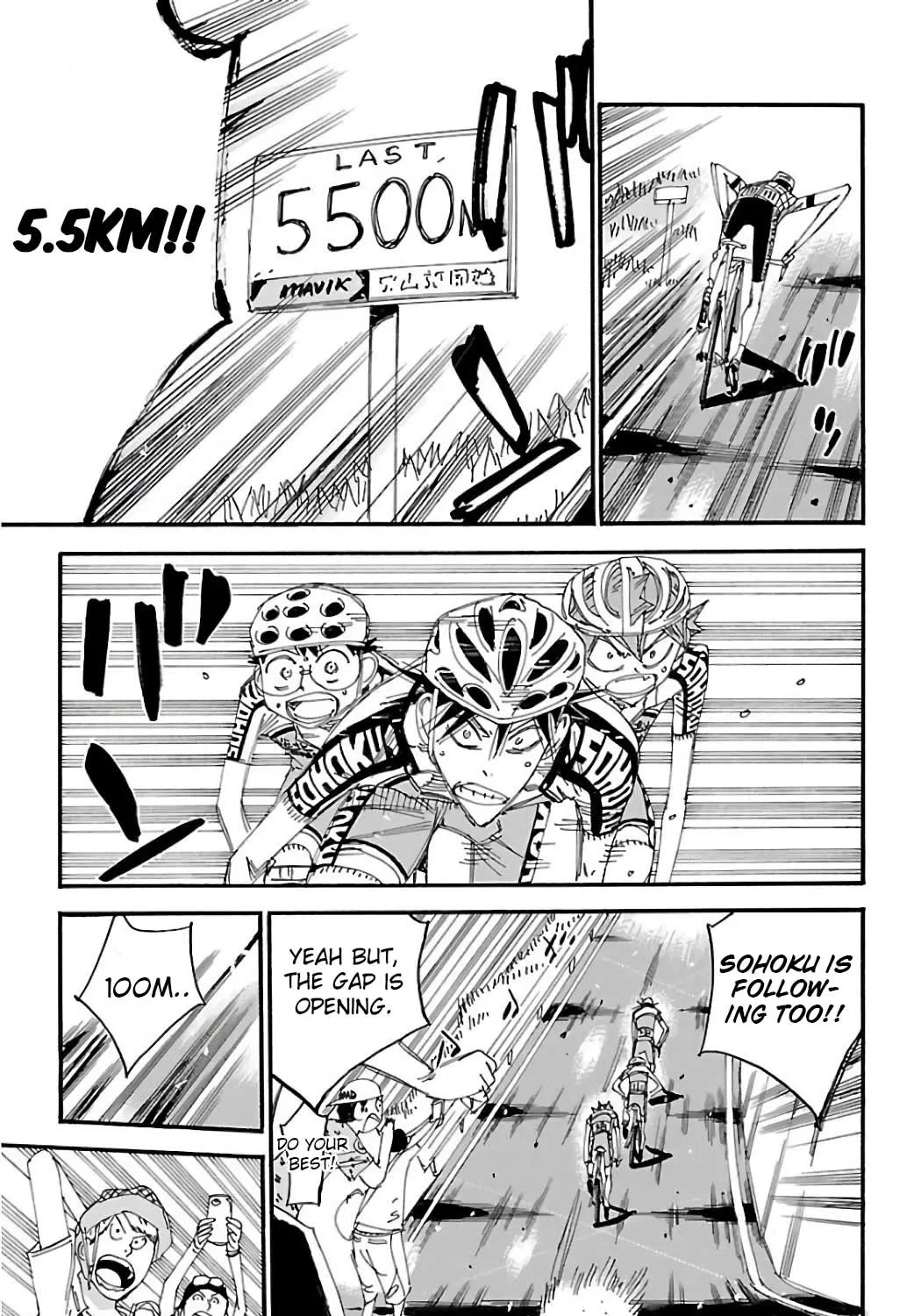 Yowamushi Pedal Zinmanga X Chapter 496 Page 15