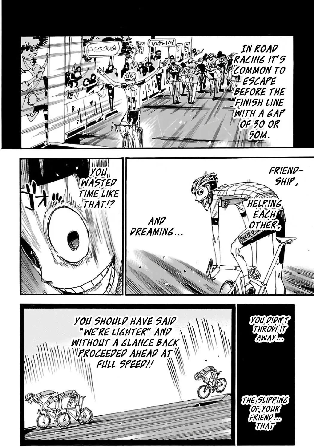 Yowamushi Pedal Zinmanga X Chapter 496 Page 21