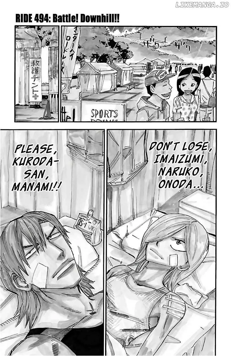 Yowamushi Pedal Zinmanga X Chapter 494 Page 1