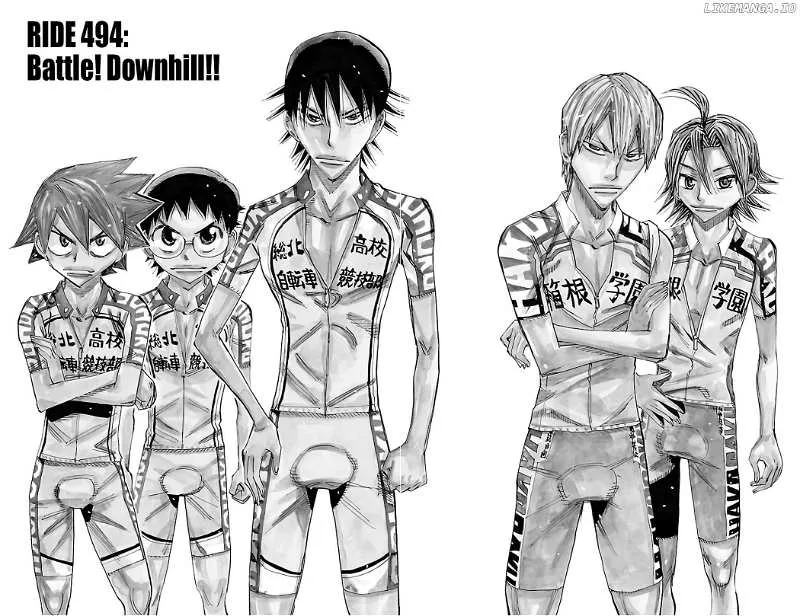 Yowamushi Pedal Zinmanga X Chapter 494 Page 2