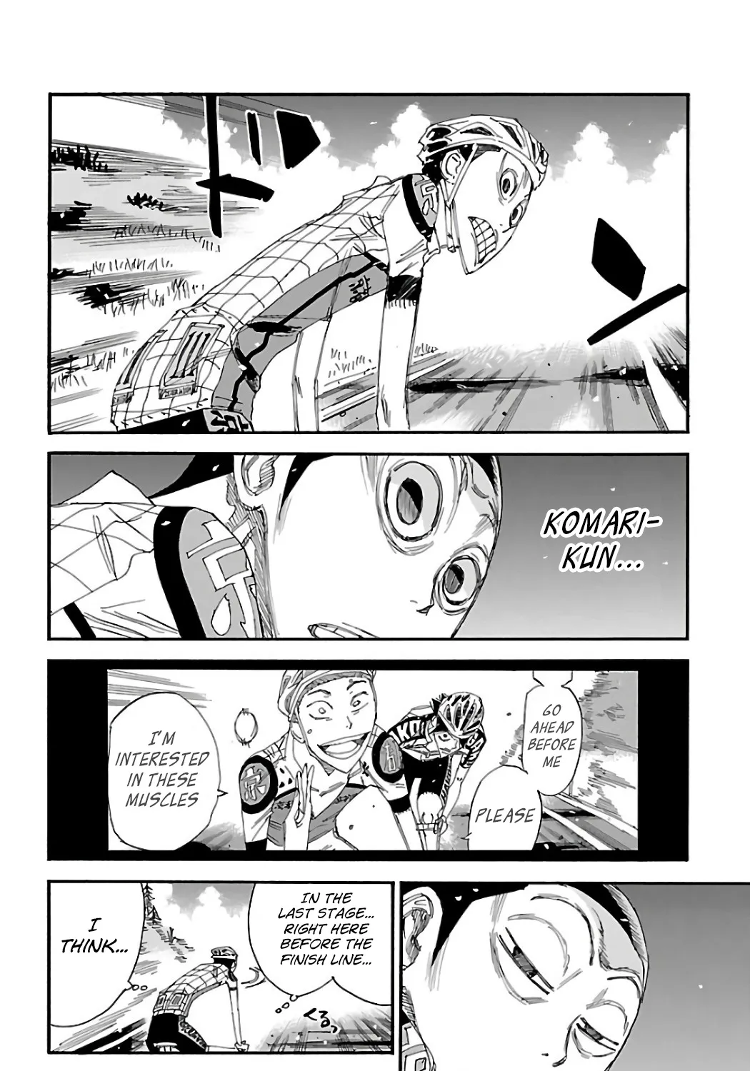 Yowamushi Pedal Zinmanga X Chapter 488 Page 13