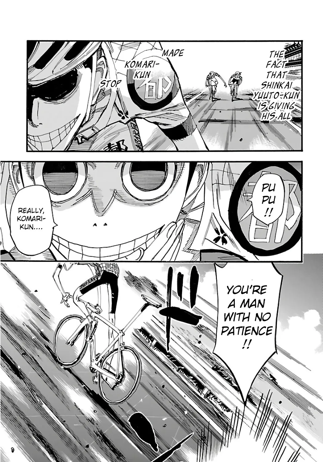 Yowamushi Pedal Zinmanga X Chapter 488 Page 15