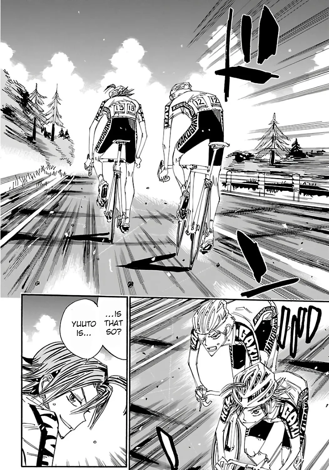 Yowamushi Pedal Zinmanga X Chapter 488 Page 23