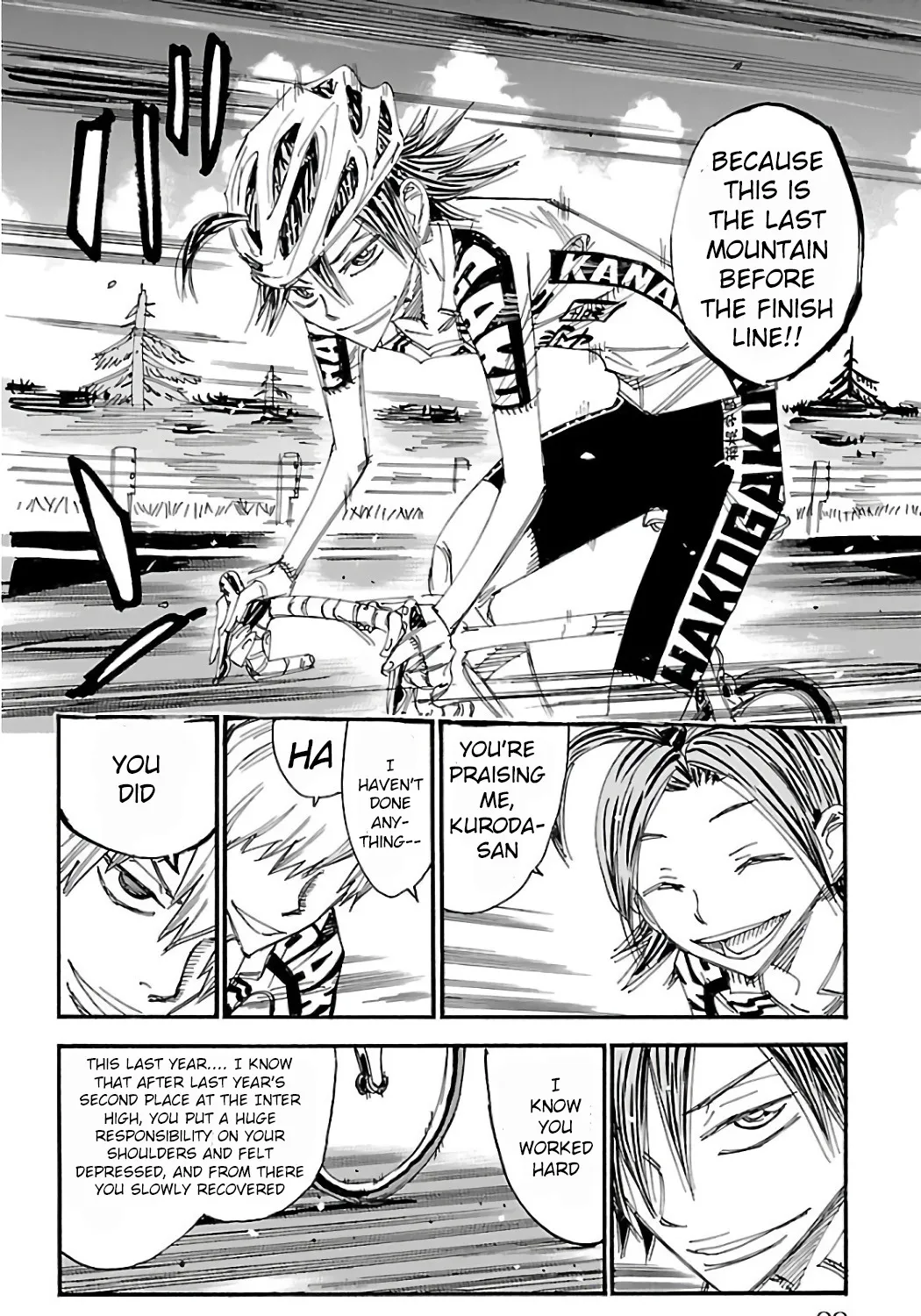 Yowamushi Pedal Zinmanga X Chapter 488 Page 31