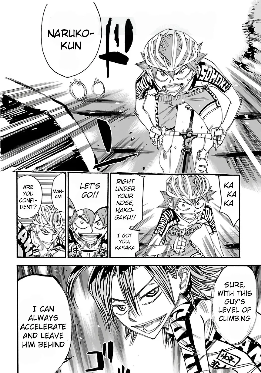 Yowamushi Pedal Zinmanga X Chapter 488 Page 35