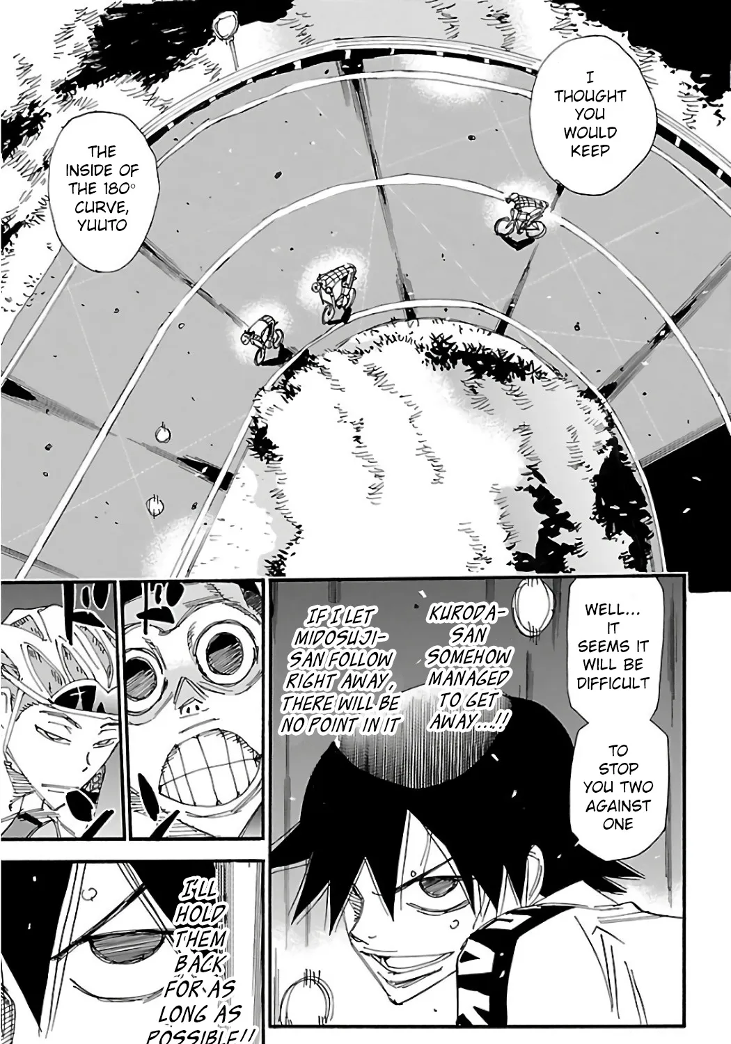 Yowamushi Pedal Zinmanga X Chapter 487 Page 1
