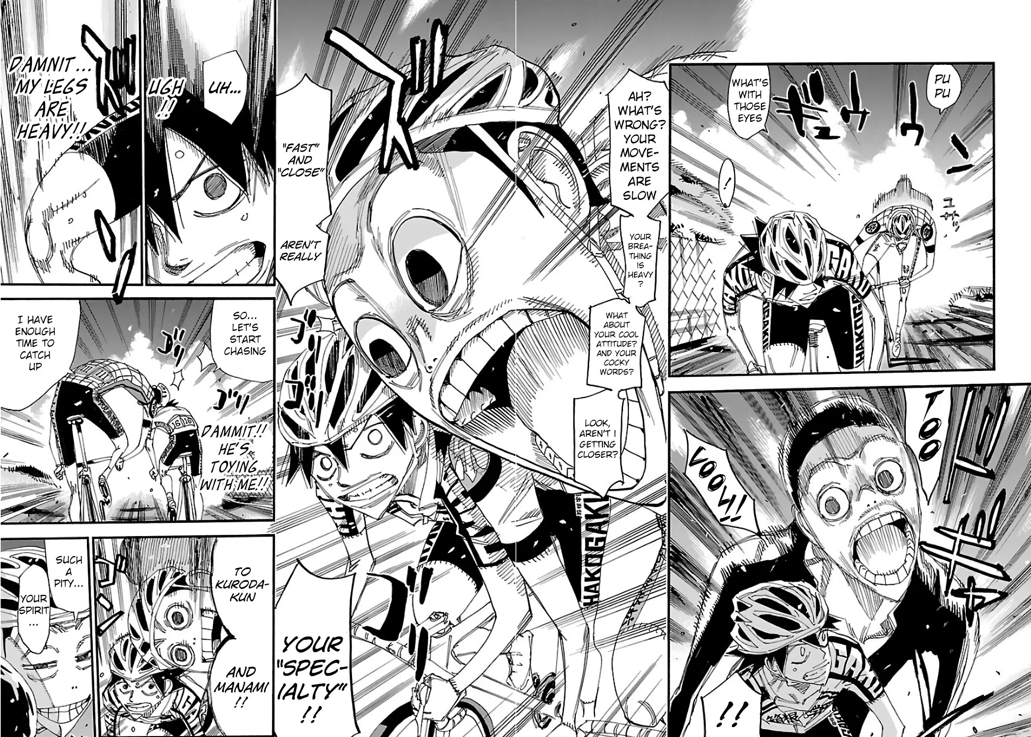 Yowamushi Pedal Zinmanga X Chapter 487 Page 3