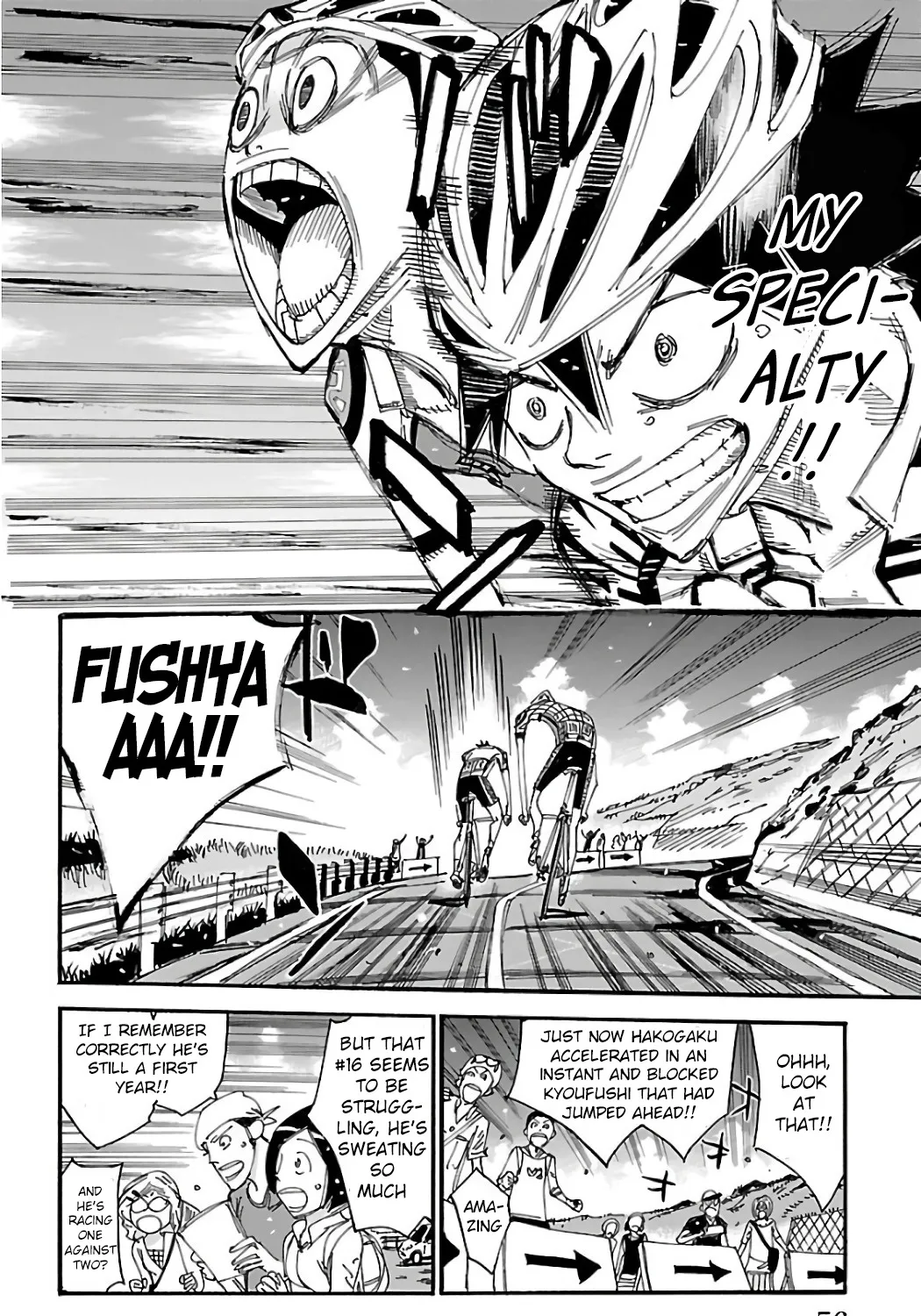 Yowamushi Pedal Zinmanga X Chapter 487 Page 7