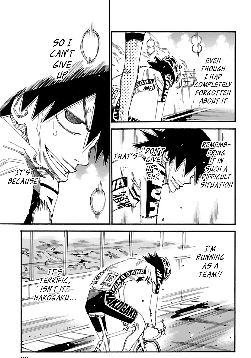 Yowamushi Pedal Zinmanga X Chapter 487 Page 21