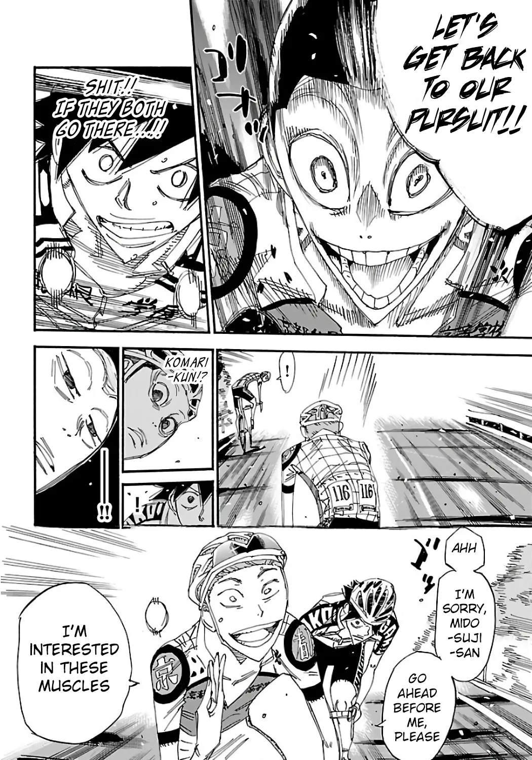 Yowamushi Pedal Zinmanga X Chapter 487 Page 33