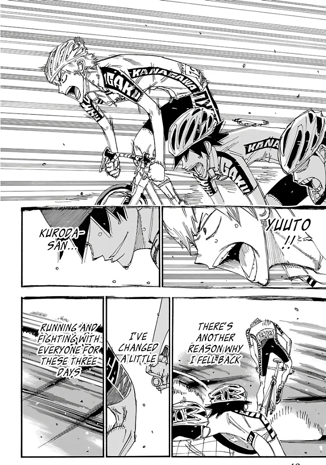 Yowamushi Pedal Zinmanga X Chapter 486 Page 27