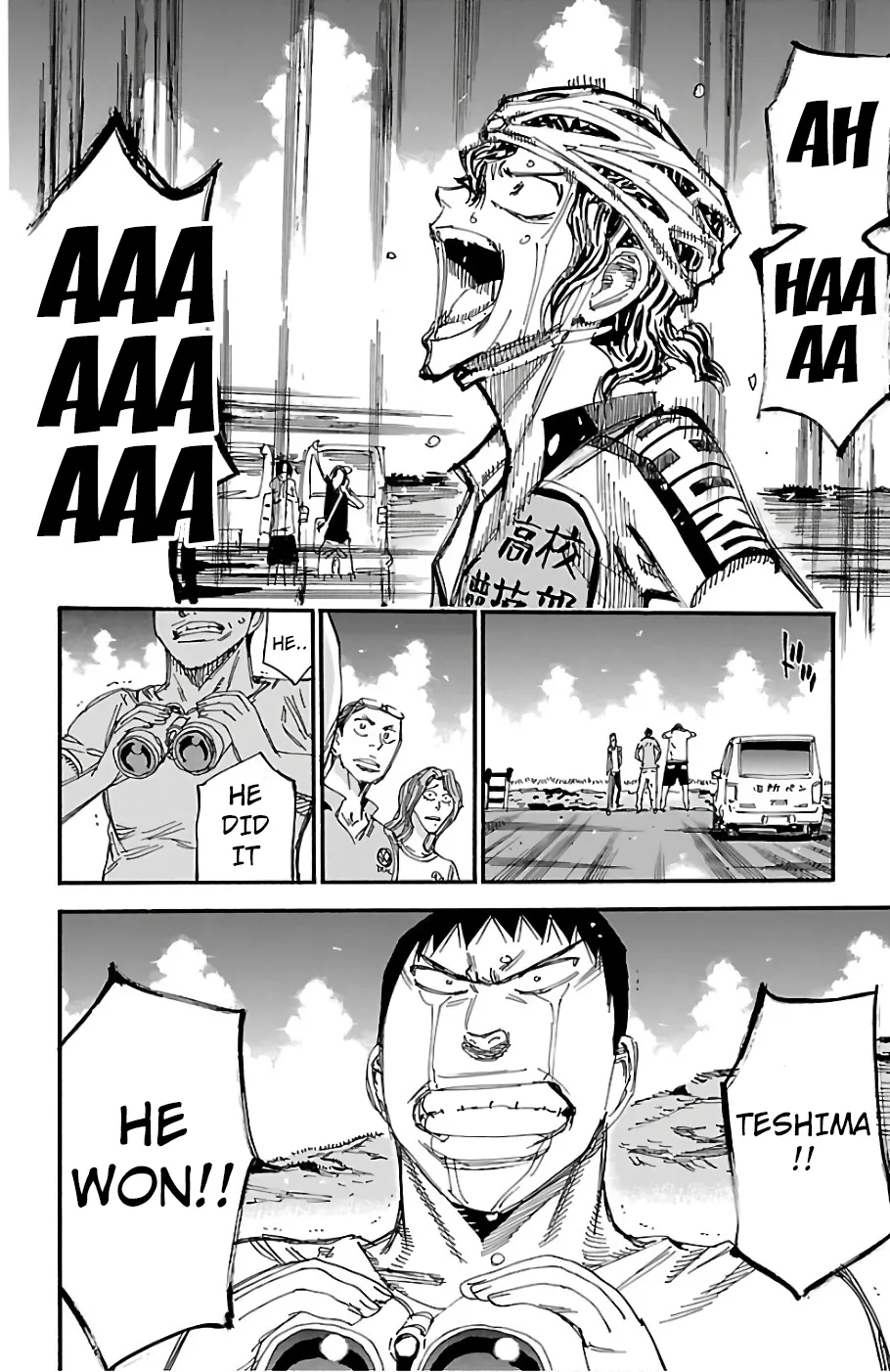 Yowamushi Pedal Zinmanga X Chapter 480 Page 17