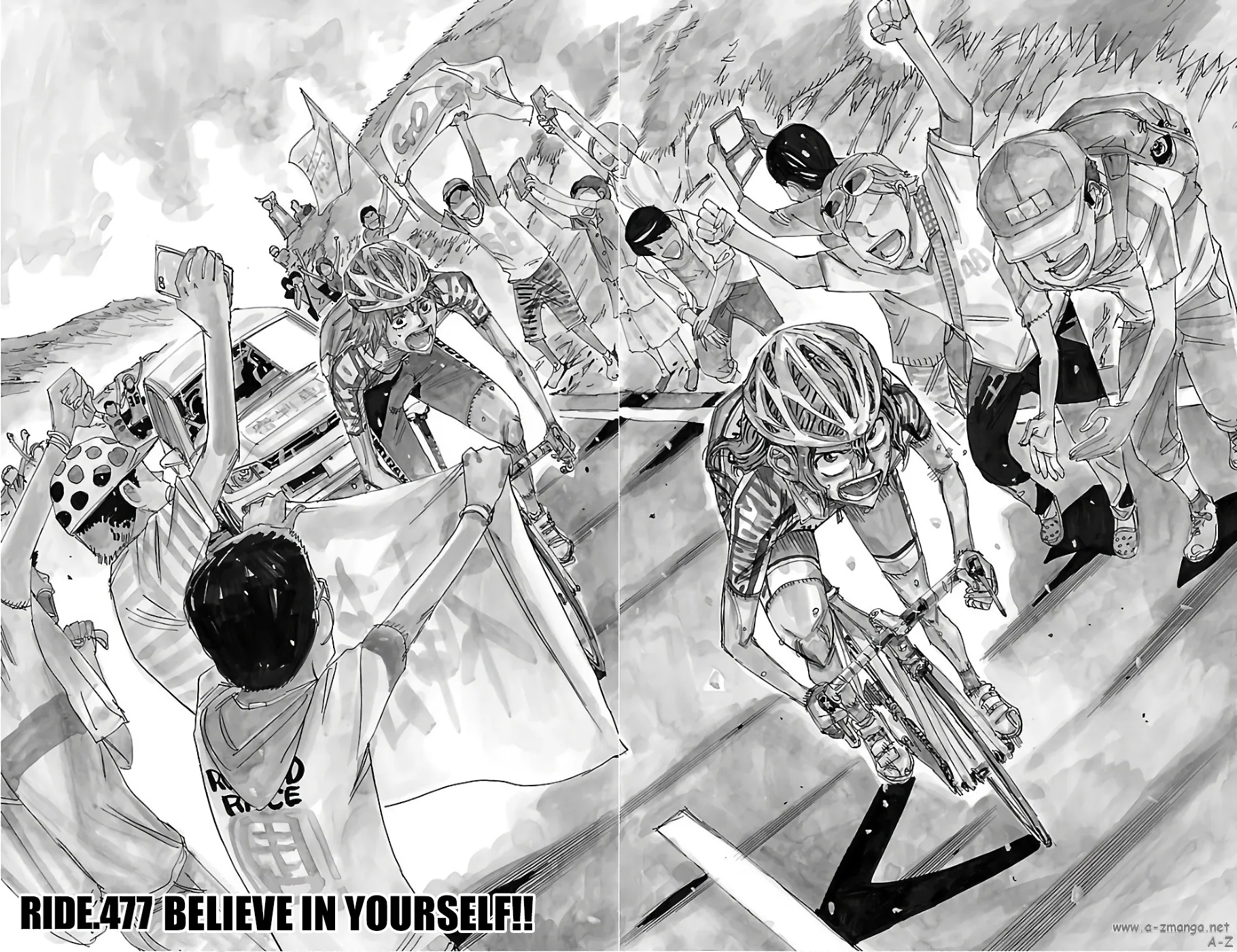 Yowamushi Pedal Zinmanga X Chapter 477 Page 3