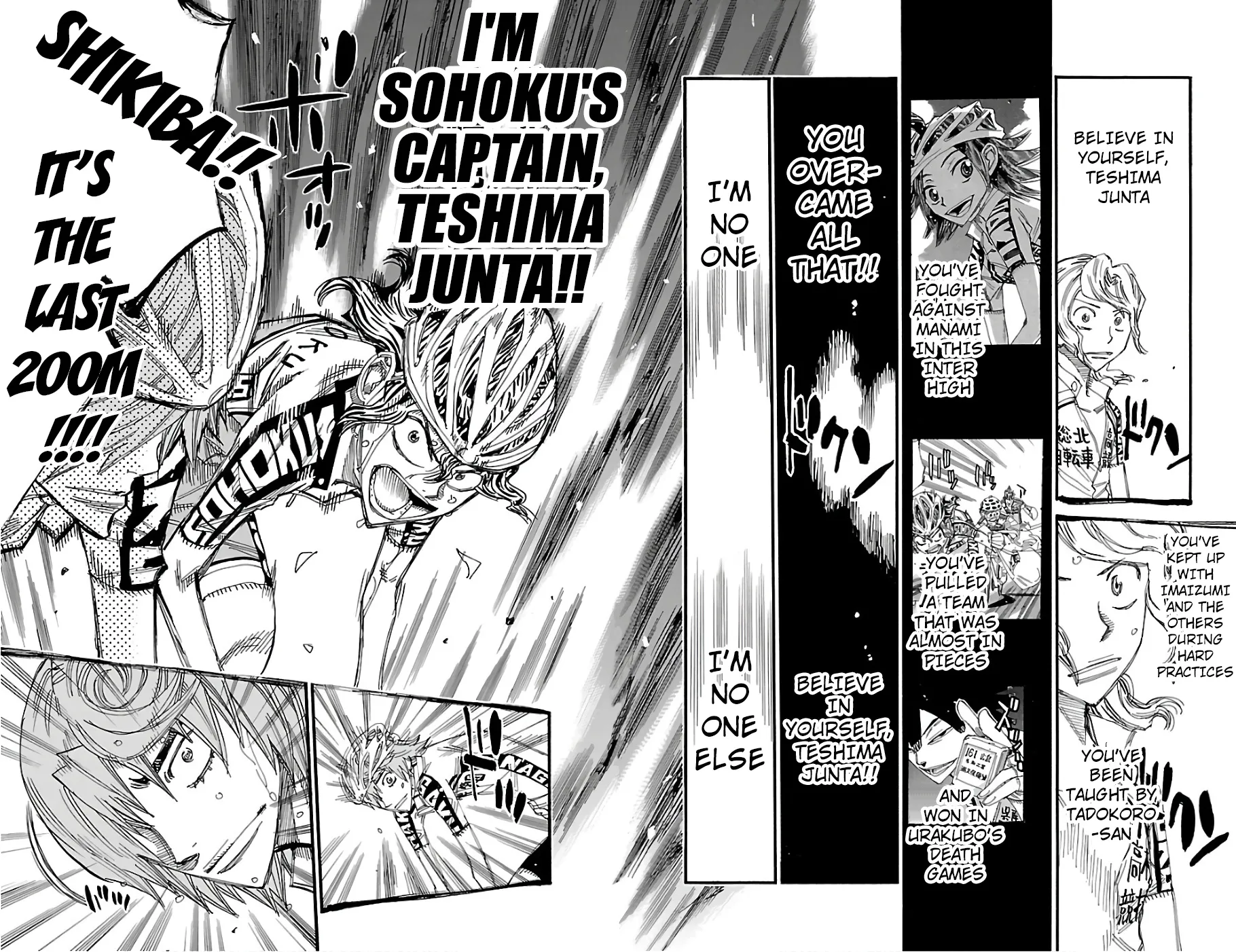 Yowamushi Pedal Zinmanga X Chapter 477 Page 14