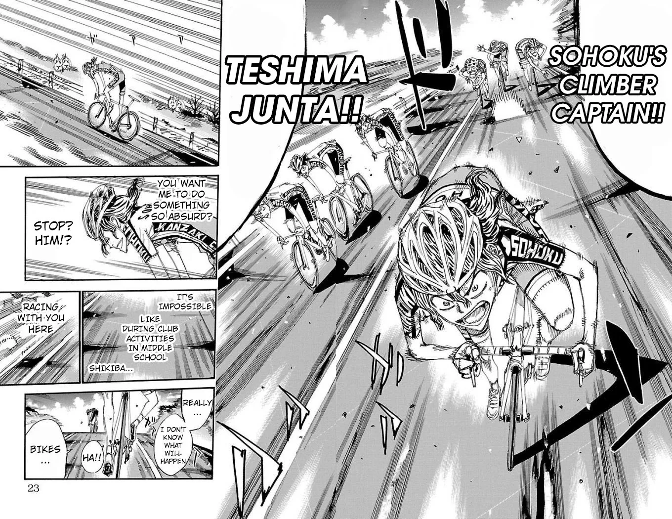 Yowamushi Pedal Zinmanga X Chapter 468 Page 15