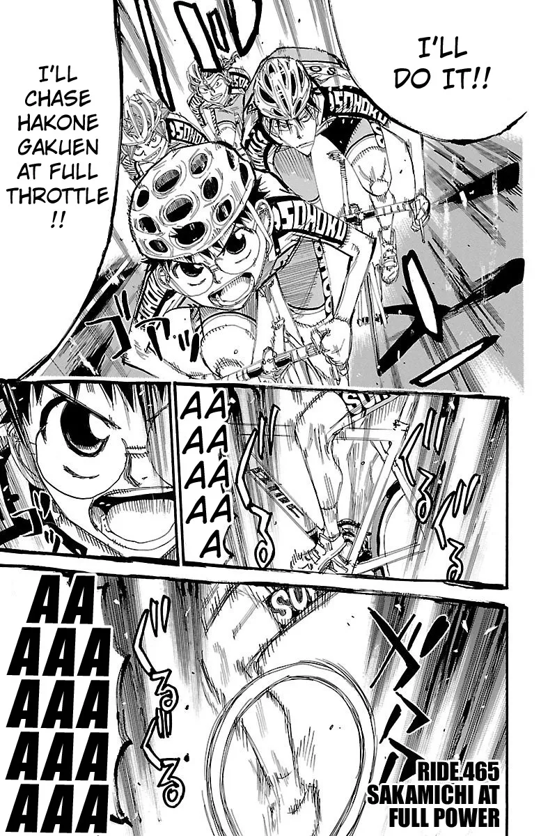 Yowamushi Pedal Zinmanga X Chapter 465 Page 1