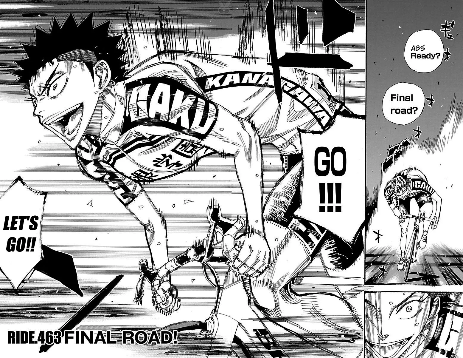 Yowamushi Pedal Zinmanga X Chapter 463 Page 2