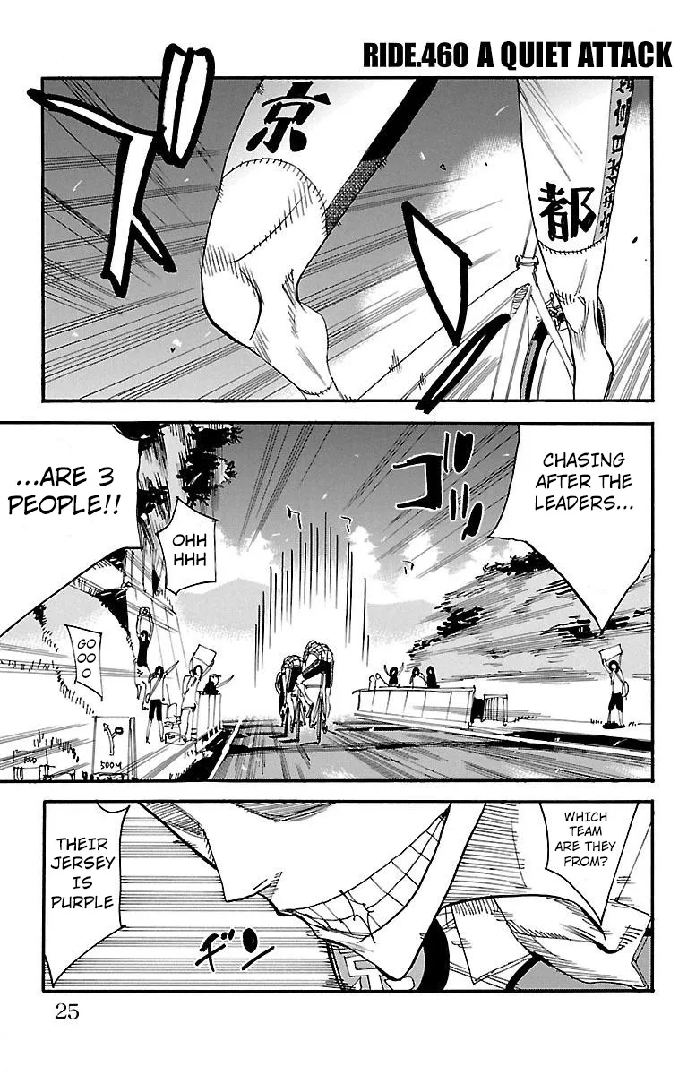 Yowamushi Pedal Zinmanga X Chapter 460 Page 1