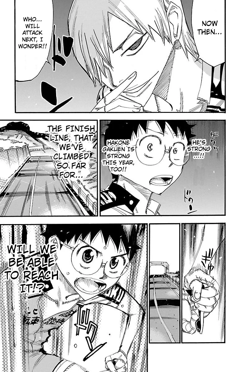 Yowamushi Pedal Zinmanga X Chapter 459 Page 16
