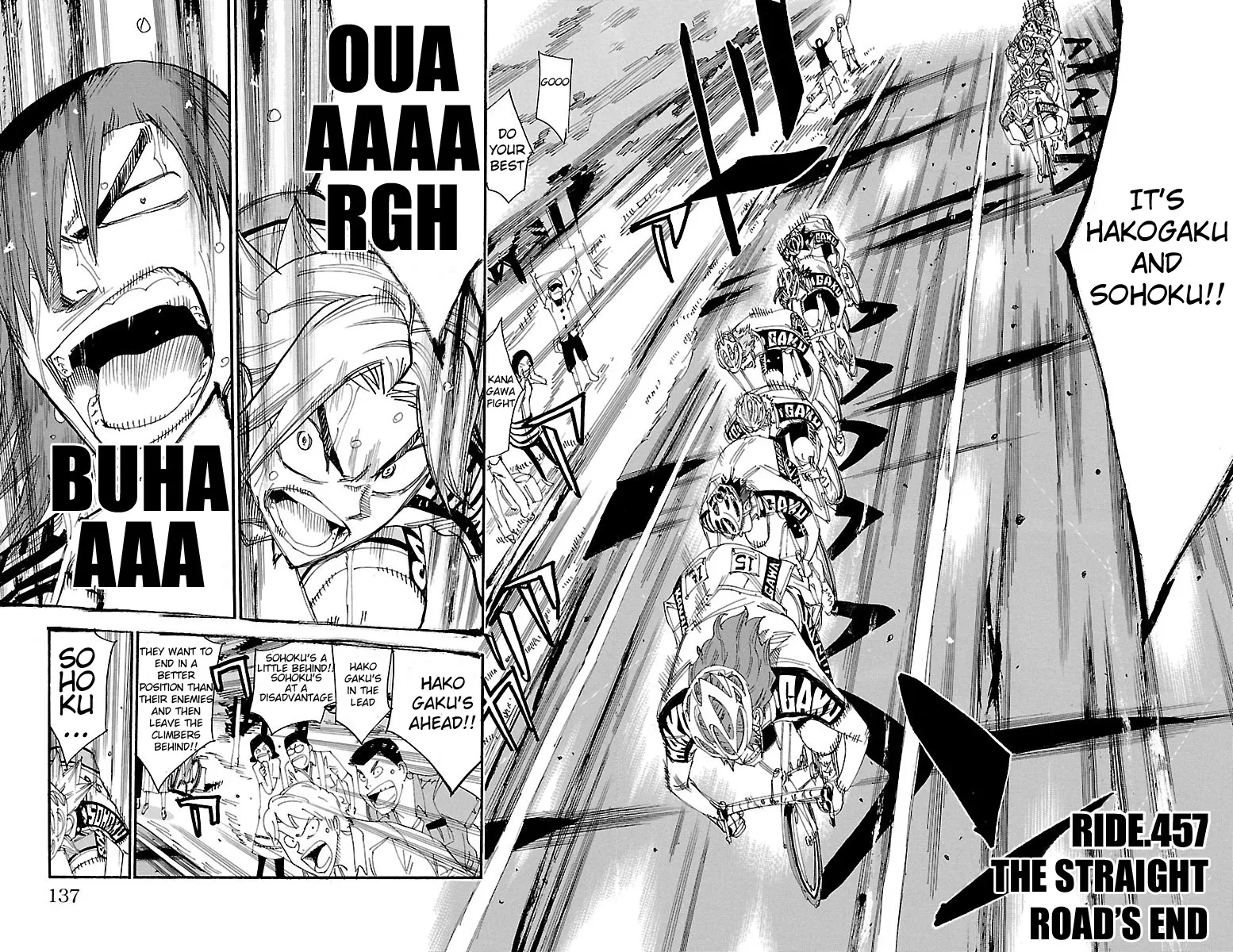 Yowamushi Pedal Zinmanga X Chapter 457 Page 2