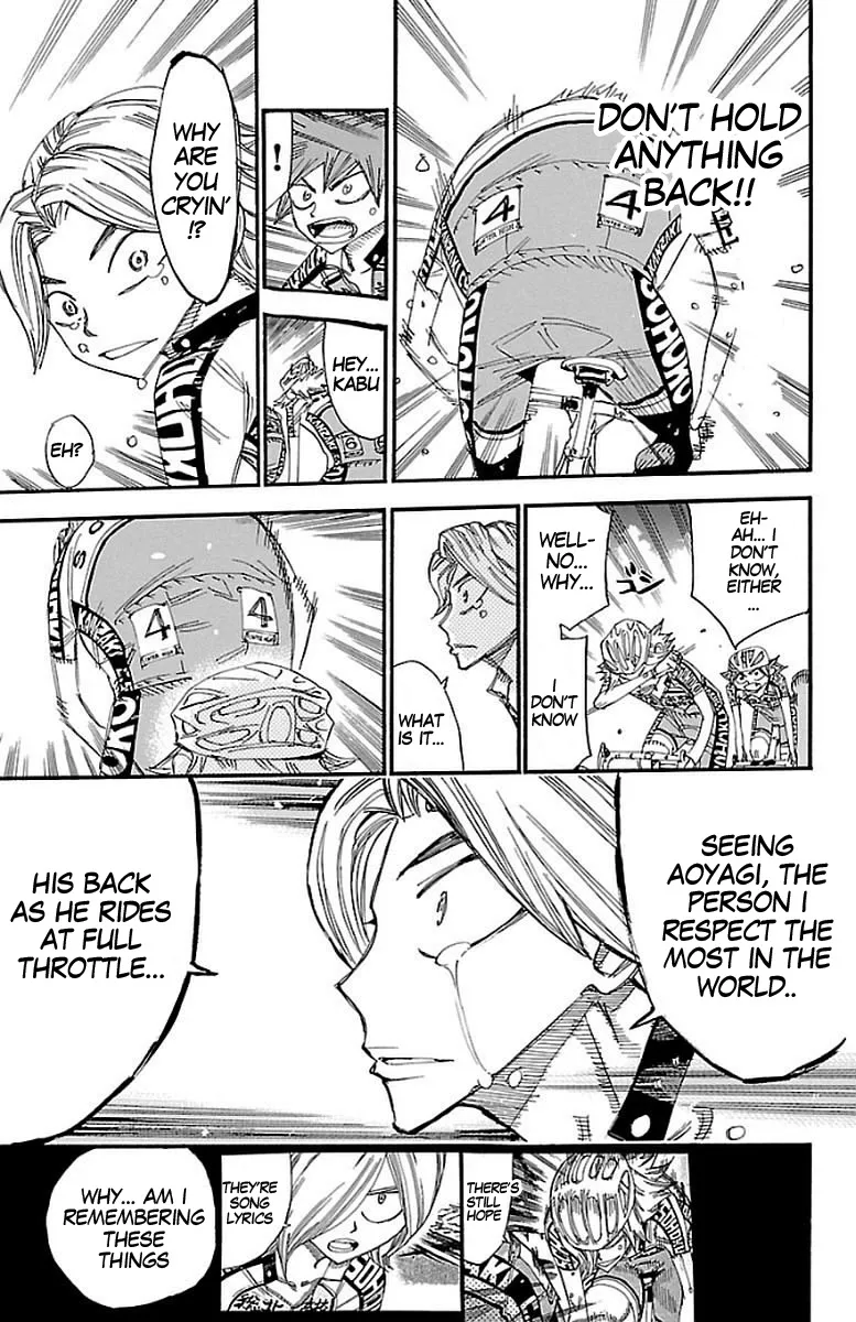 Yowamushi Pedal Zinmanga X Chapter 450 Page 15