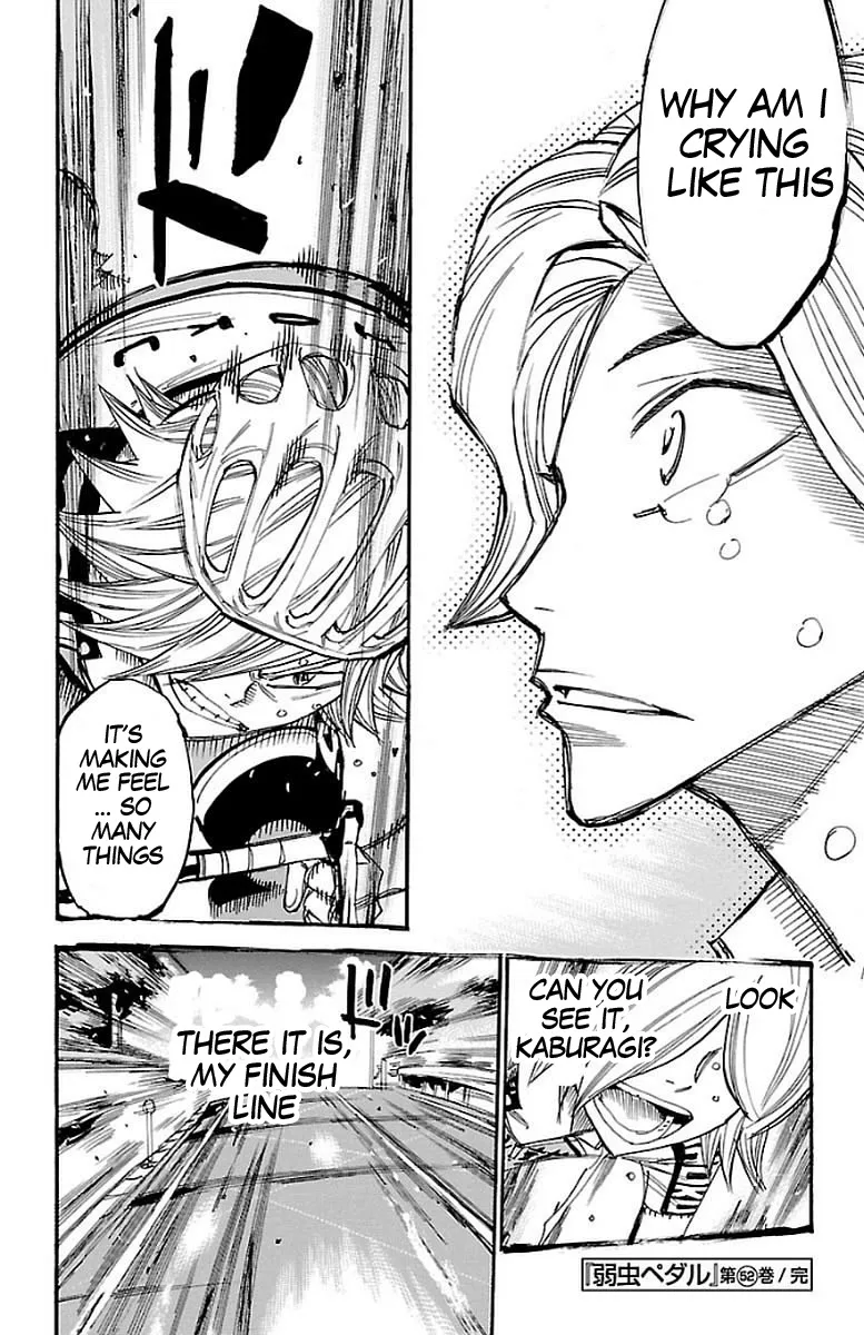 Yowamushi Pedal Zinmanga X Chapter 450 Page 16
