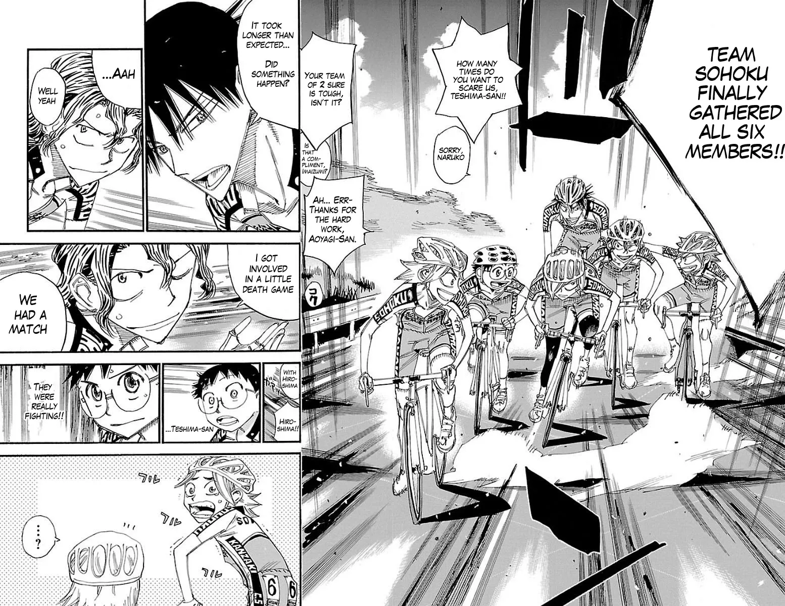 Yowamushi Pedal Zinmanga X Chapter 449 Page 4