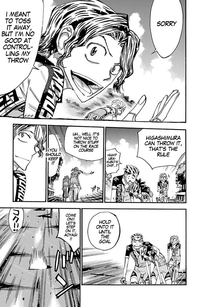 Yowamushi Pedal Zinmanga X Chapter 448 Page 14