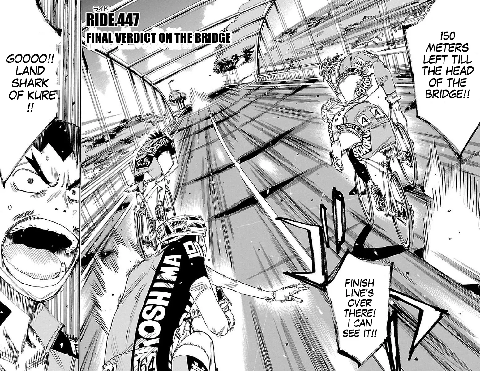 Yowamushi Pedal Zinmanga X Chapter 447 Page 2