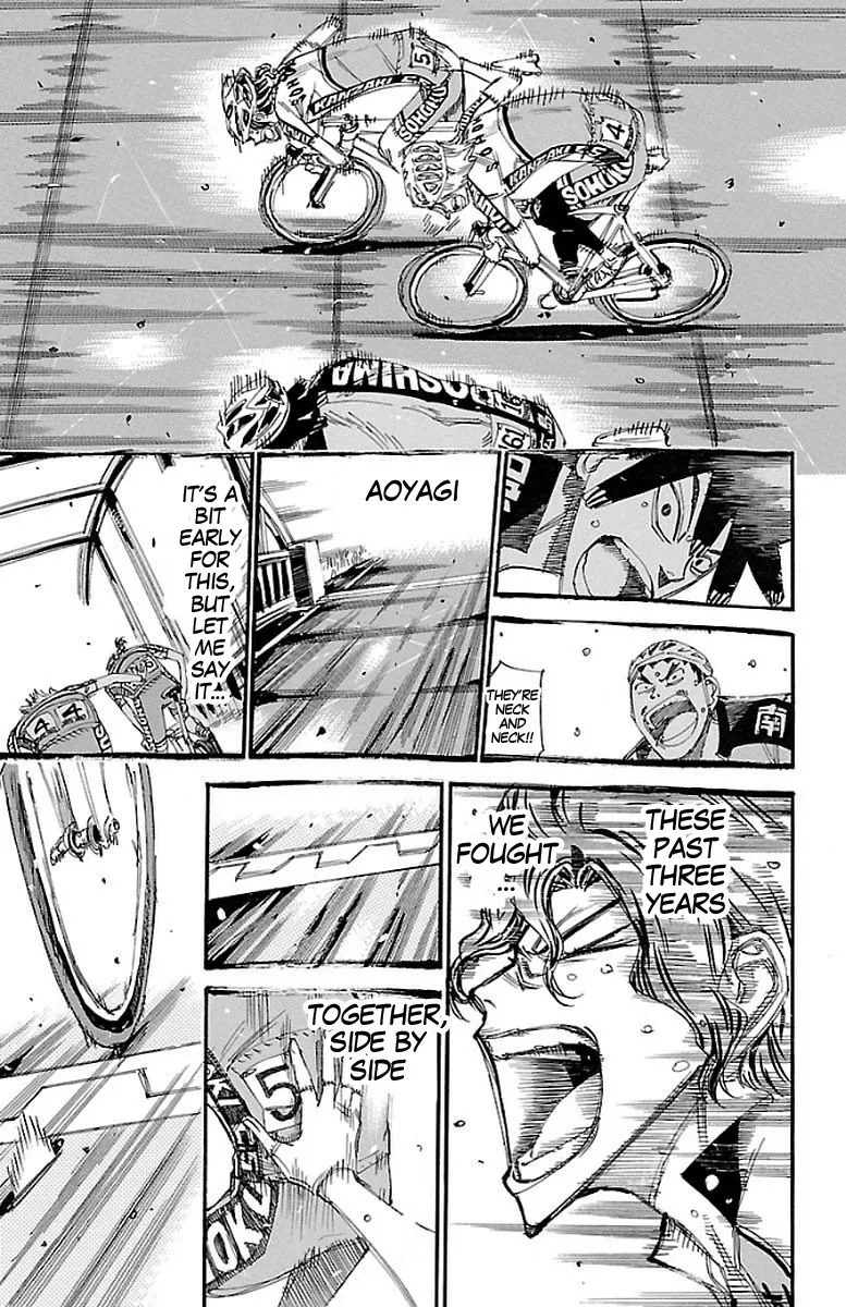 Yowamushi Pedal Zinmanga X Chapter 447 Page 14